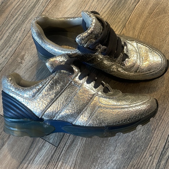 Chanel Leather Low Top Chunky Sneakers
From the Summer 2016 Collection - Picture 6 of 7